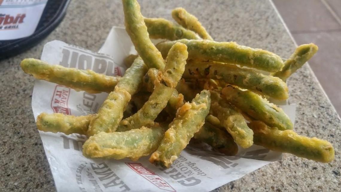Tempura green beans from The Habit Burger Grill.