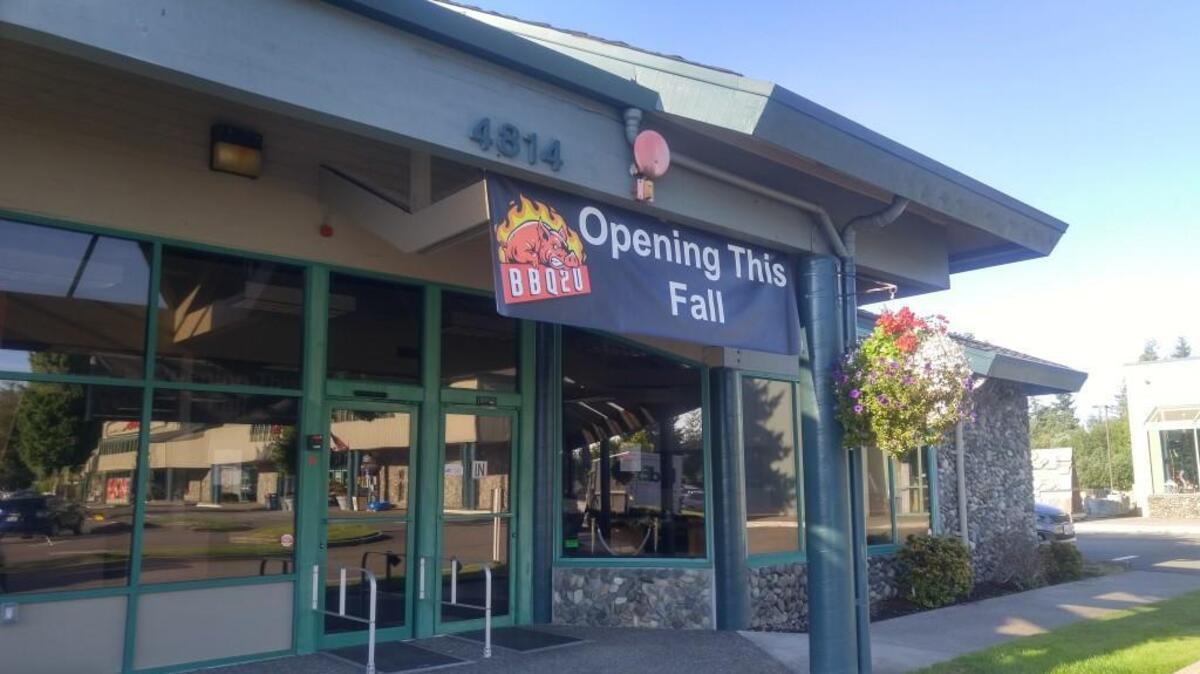 BBQ2U will open in Gig Harbor this year.