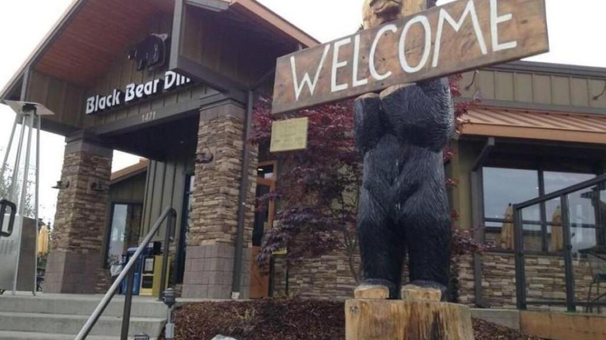 This is the Black Bear Diner in Sequim, one of just a few outposts of the chain with locations throughout the Western United States. Pierce County’s first Black Bear Diner opens in Lakewood around June 19.