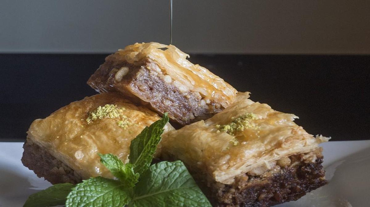 
Baklava at Ammar’s Mediterranean Grill in Tacoma.
