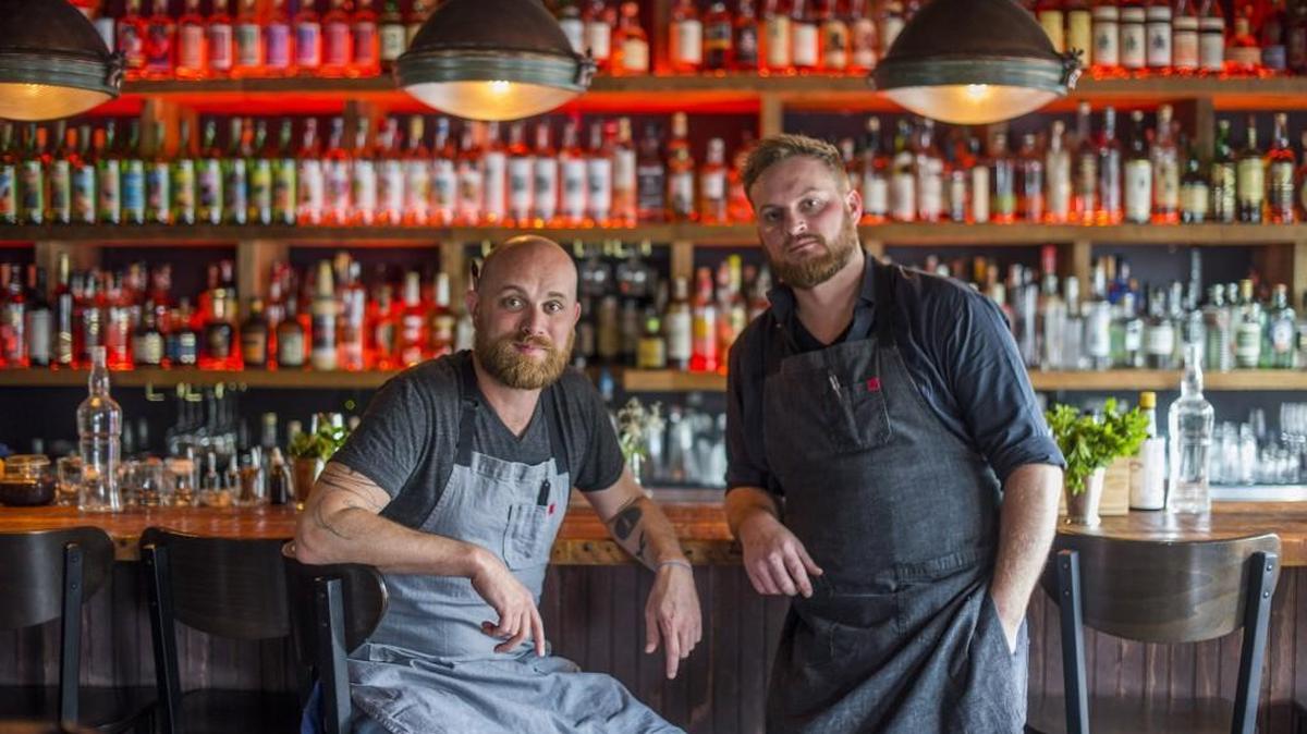 Hilltop Kitchen owners Chris Keil (left) and Matt Schweitzer.