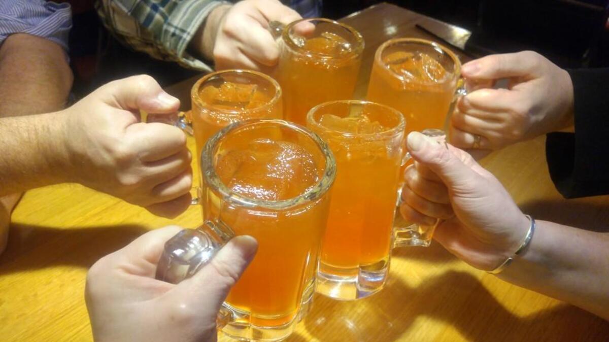 It’s orange and so, so sweet. This month’s dollar cocktail at Applebee’s is the Dollarmama, a Bahama Mama cocktail.