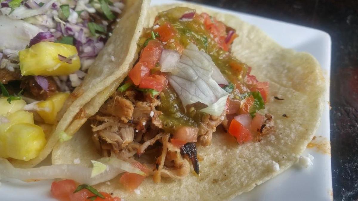 A carnitas taco from Red Star Taco Bar in Seattle.