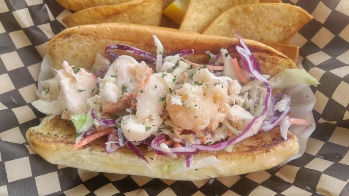 The lobster roll was one offering from Xander's Incredible Sandwiches.