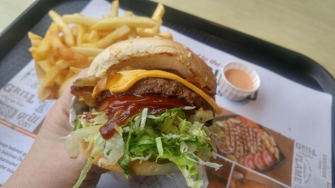 A barbecue charburger from The Habit Burger Grill in Kent.
