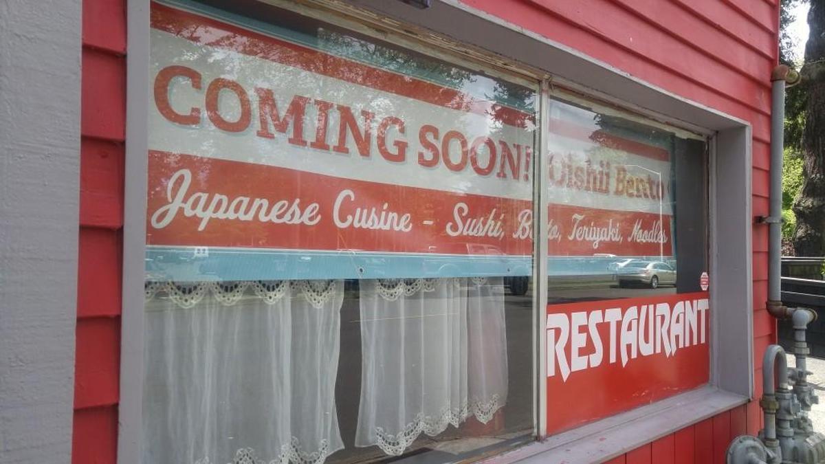 Oishii Bento is opening in the location formerly home to the Tea Leaf, a Chinese restaurant in Parkland.