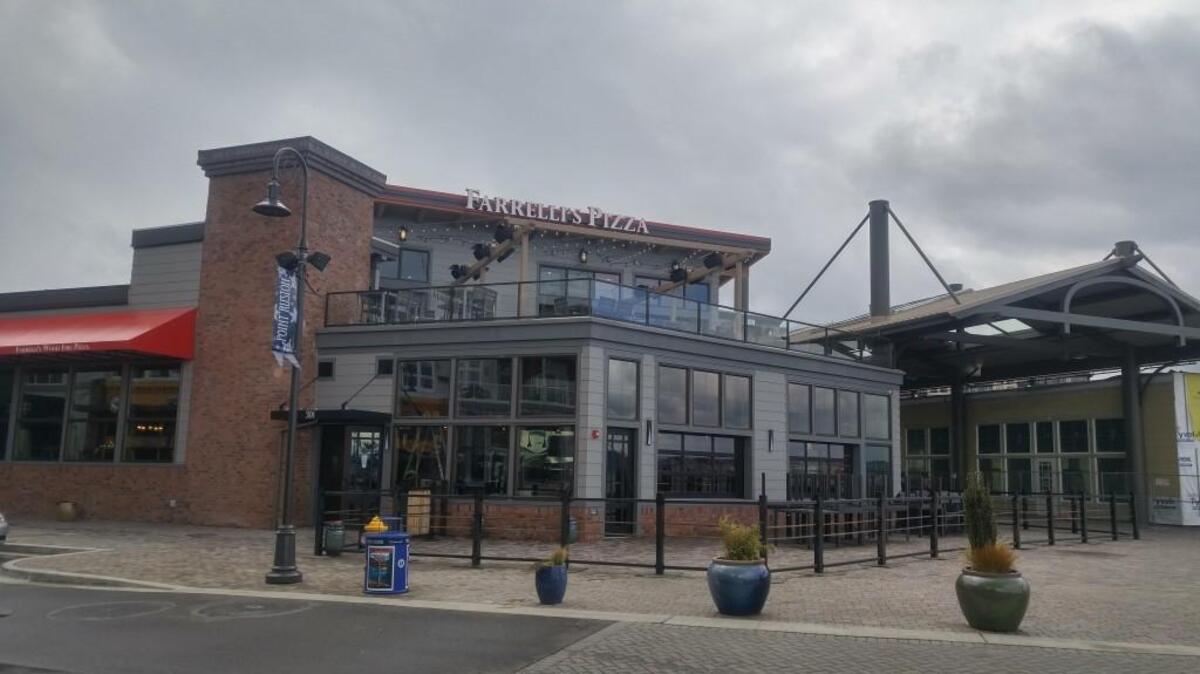 Farrelli’s Pizza opened its flagship two-story location at Point Ruston Thusday.
