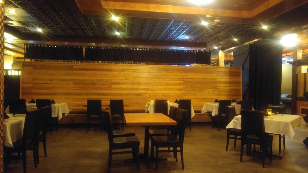 The dining room of Napoli Italiano.