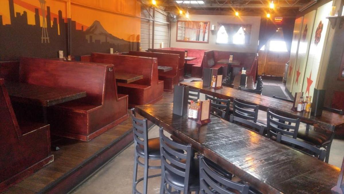 The dining room of Red Star Taco Bar in Seattle’s Fremont neighborhood. The decor will be similar when the Tacoma outpost opens.
