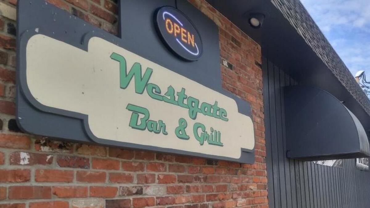 The Westgate Bar and Grill closed temporarily for cleaning, but it’s open again. A larger remodel is planned for later this year.