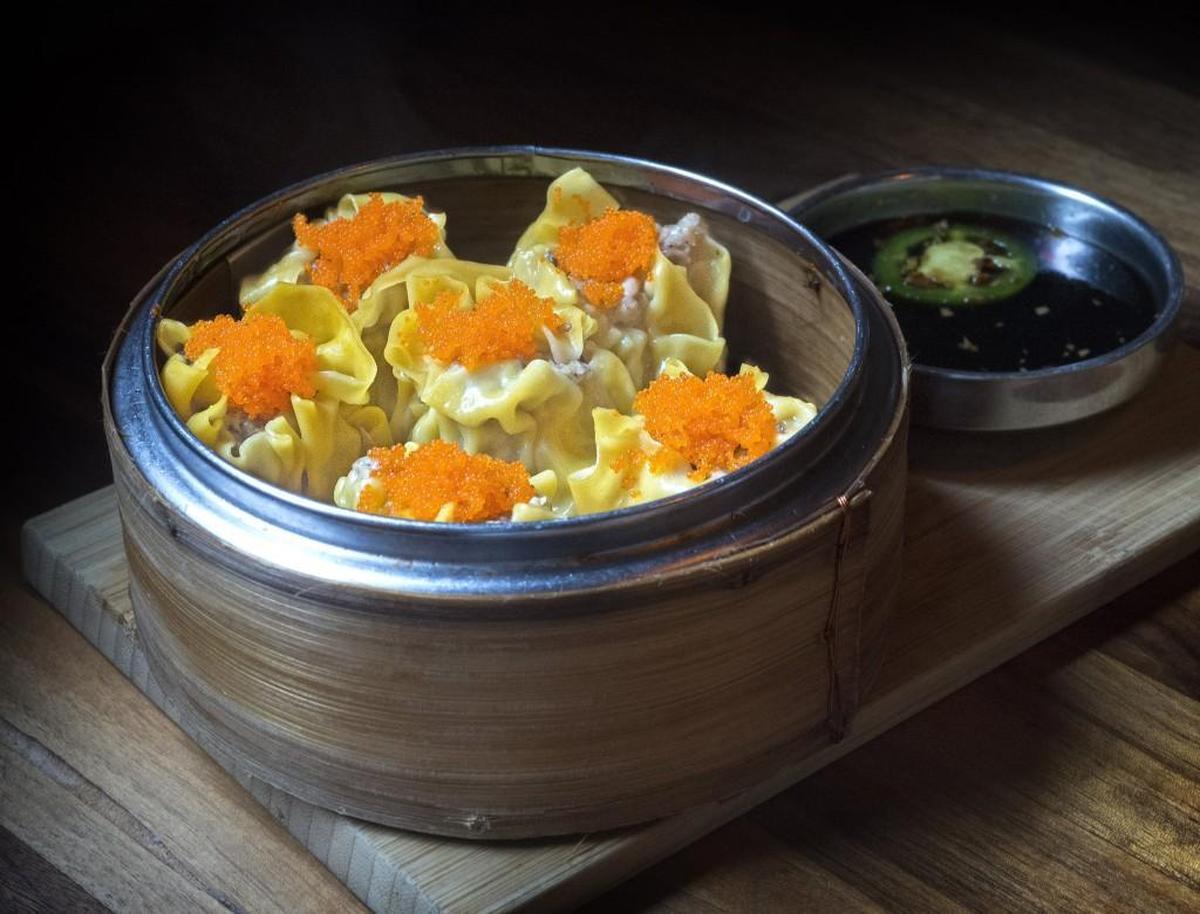 Shumai dumplings at Indo Asian Street Eatery in Tacoma on Friday, Mar. 3, 2017.