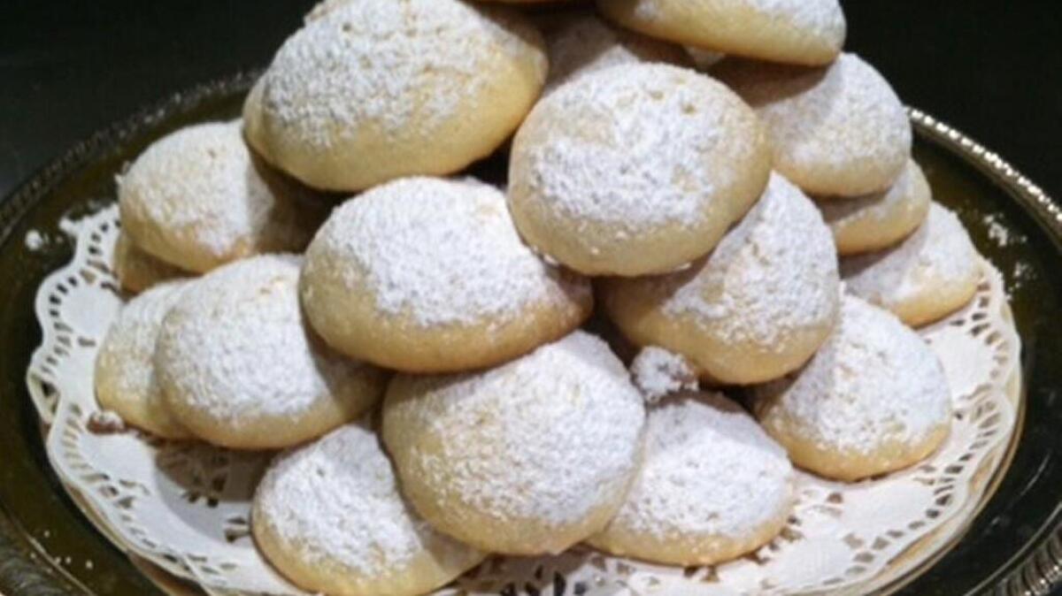 Pictured here are the Croatian cookies called cvite, anise flavored and coated in powdered sugar. the cookies will be sold at the Konoba held Sunday at the Slavonian Hall in Tacoma.
