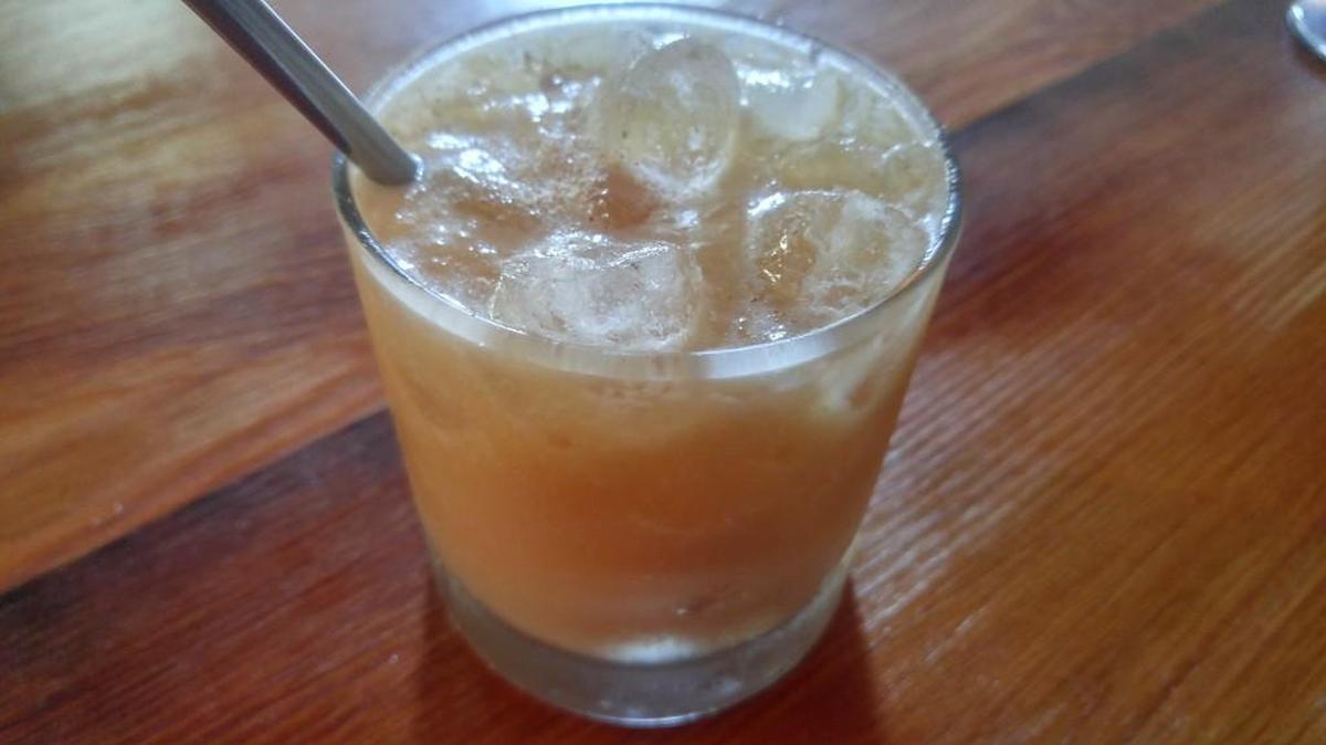 The Number 1 at downtown Tacoma’s En Rama is a tiki-esque drink made with two kinds of rum.