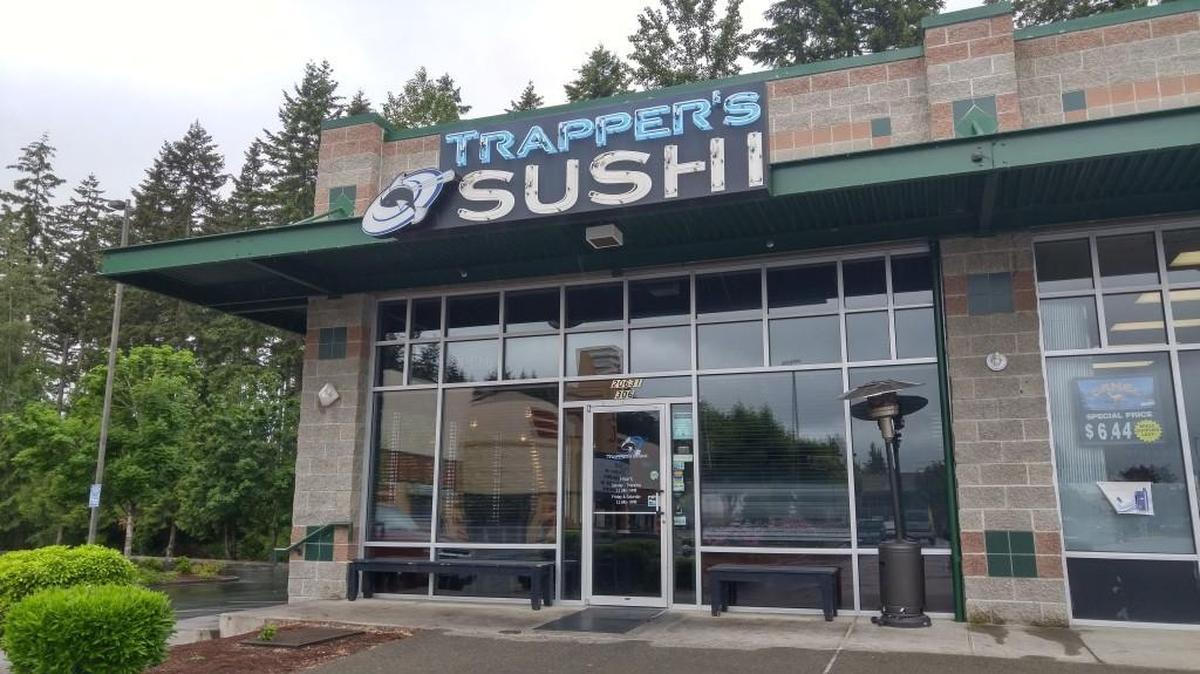 Trapper’s Sushi will move out of its longtime Bonney Lake location and into a new one across the shopping center. The Trapper’s location pictured here will turn into a Trapurito’s, a restaurant specializing in sushi burritos.