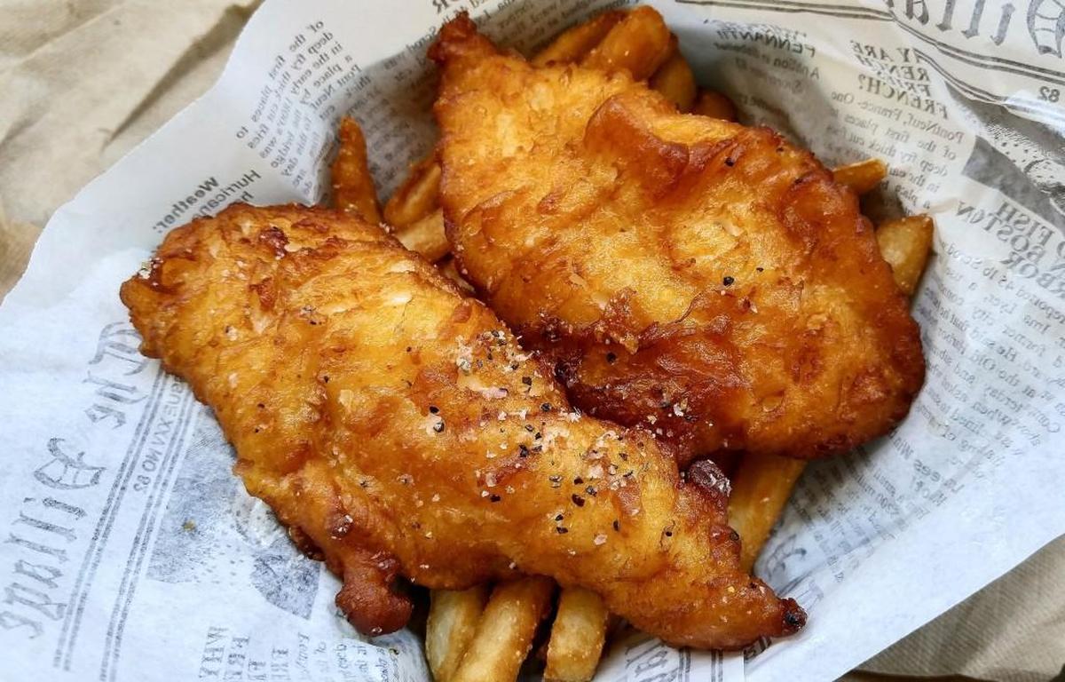Wildfin’s seasonal fish-and-chips counter, What A Catch, is open again at Point Ruston.