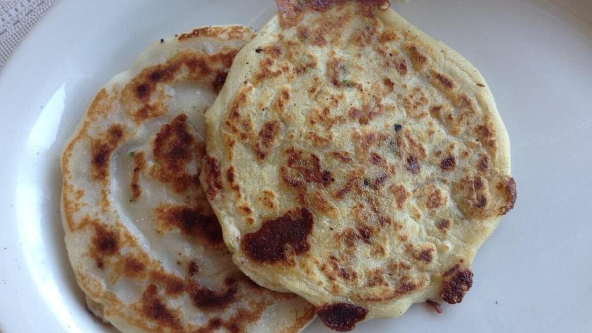 
Pupusas are made with rice or corn dough stuffed with meat, cheese and vegetables at Las Delicias in Tacoma.
