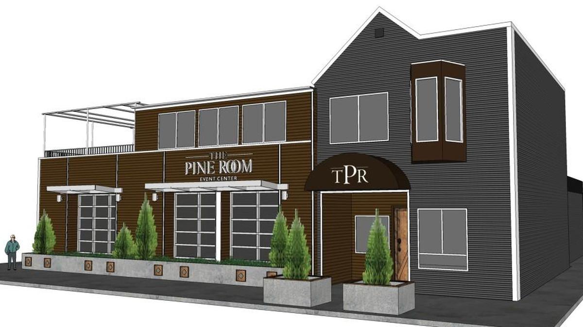 An artist’s rendering of The Pine Room, which will replace Masa Comida, a modern Mexican restaurant in Tacoma’s Sixth Avenue neighborhood. The same owners will transition the restaurant space to a private events space beginning Dec. 31.