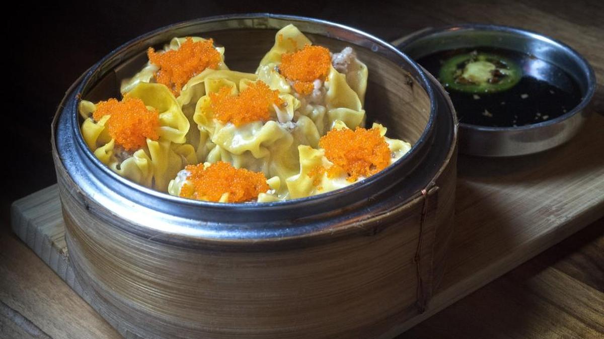 Shumai at Indo Asian Street Eatery in Tacoma.