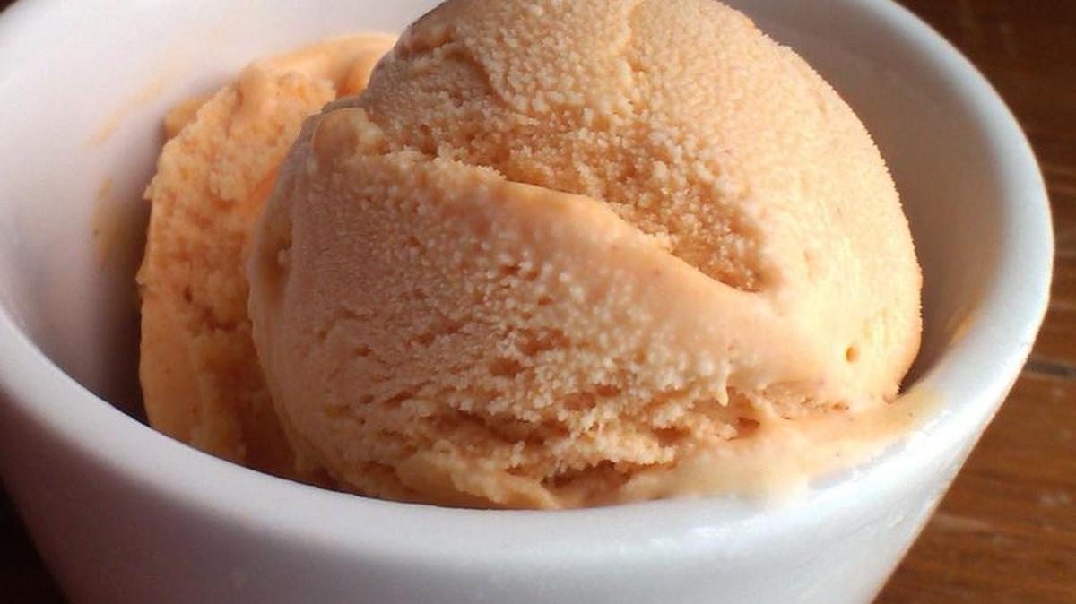 A dish of pumpkin ice cream from Tacoma’s Ice Cream Social.