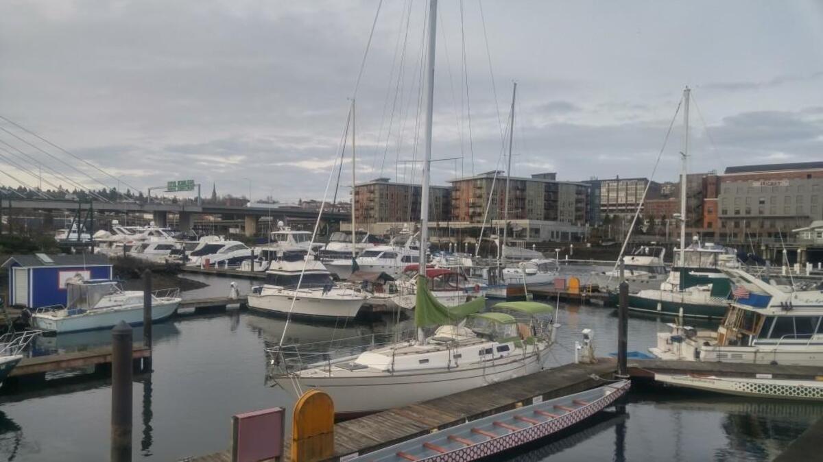 Johnny’s Dock Restaurant is known for its waterside perch with a view of the marina.