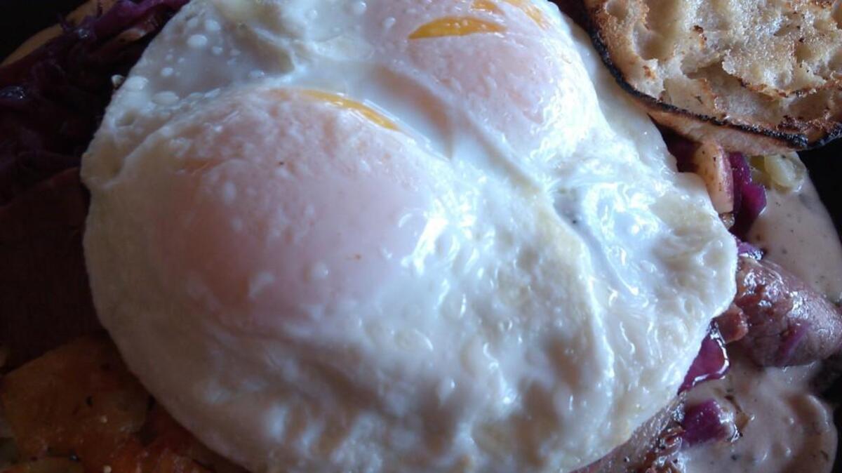 Perfect over-easy eggs were a hallmark of the brunch service at Smoke + Cedar, which closed in 2015. Owner Gordon Naccarato will resurrect brunch service in March at his other restaurant, Pacific Grill. Menu details coming soon.