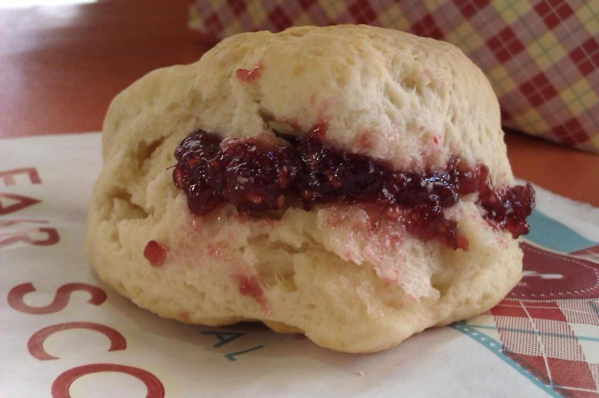 Scones, of course, will be available.