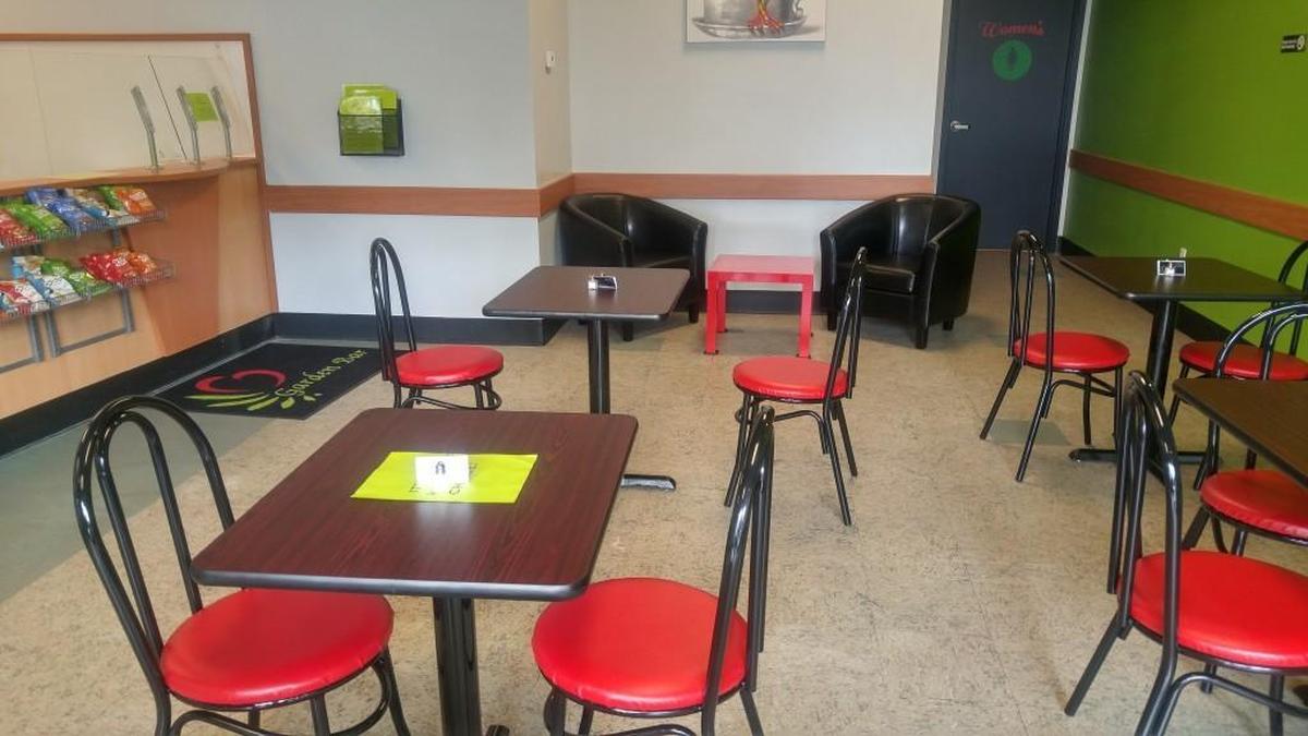 Find seating for about 16 at the Garden Bar in the East Side neighborhood in Tacoma.