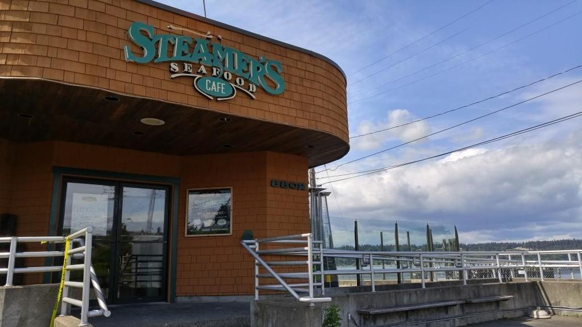 Steamers Seafood Cafe is open again at Titlow beach on the Tacoma waterfront.