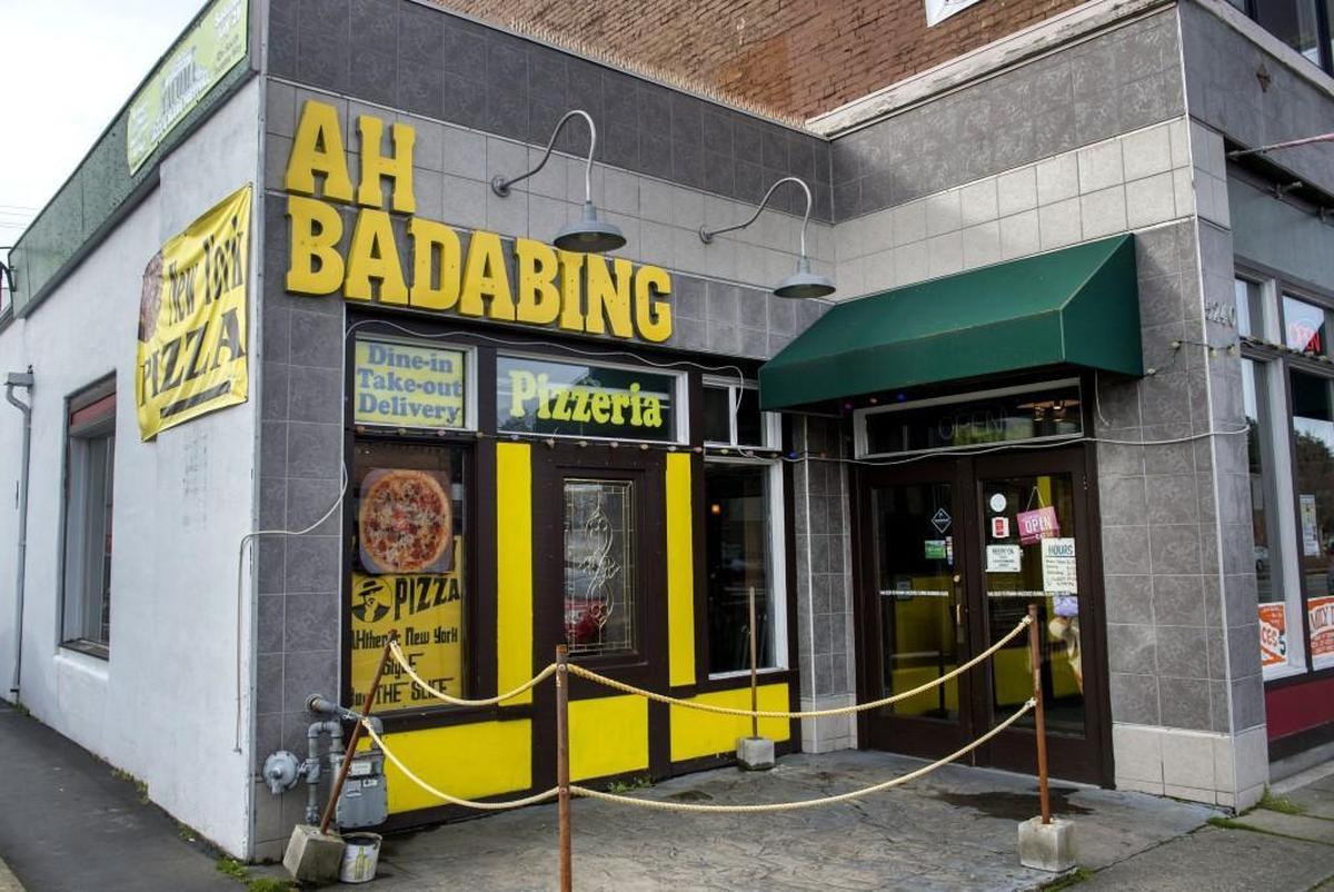 Ah Badabing Pizzeria is at 5240 South Tacoma Way in Tacoma.