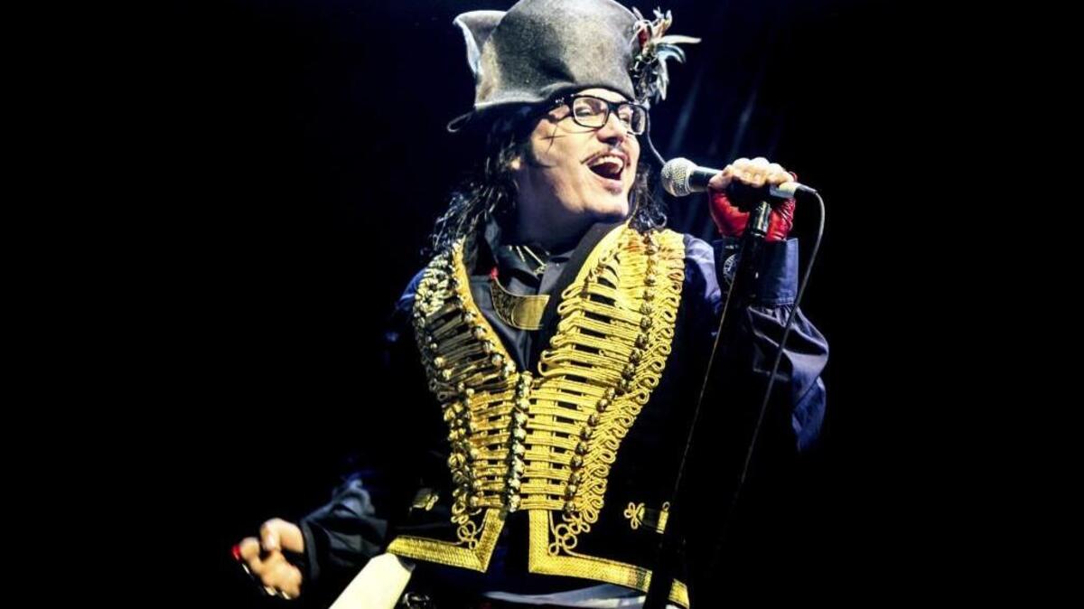 British singer Adam Ant, also known as Stuart Leslie Goddard.