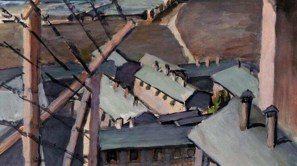 Art from “Witness to Wartime: The Painted Diary of Takuichi Fujii.”
