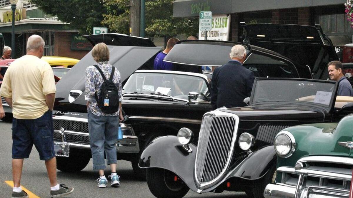 
 Classic cars take over downtown Sumner at the Classy Chassis car, rod and truck show.
