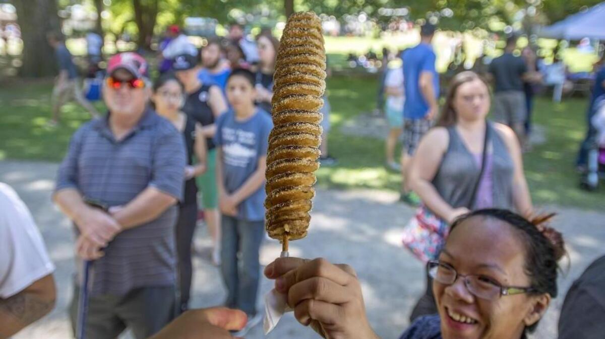 Tornado Potato will be one of the food trucks at this weekend’s Mobil Food Fest