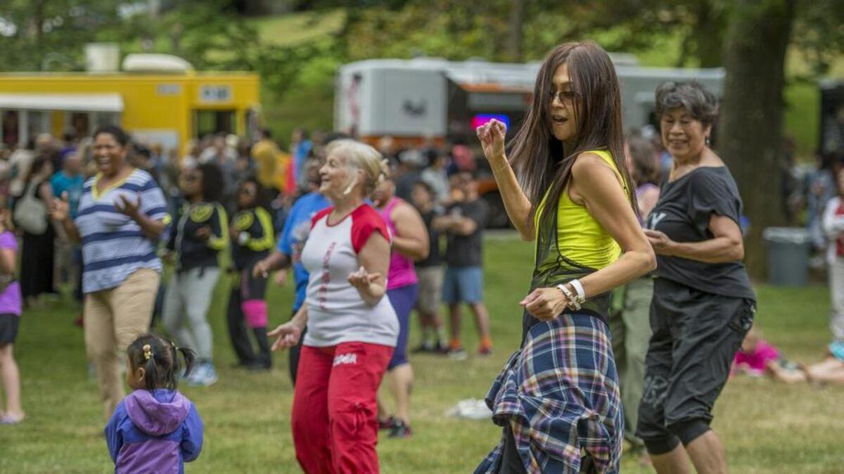
 Dance, sing, and explore art at Music and Art in Wright Park festival.
