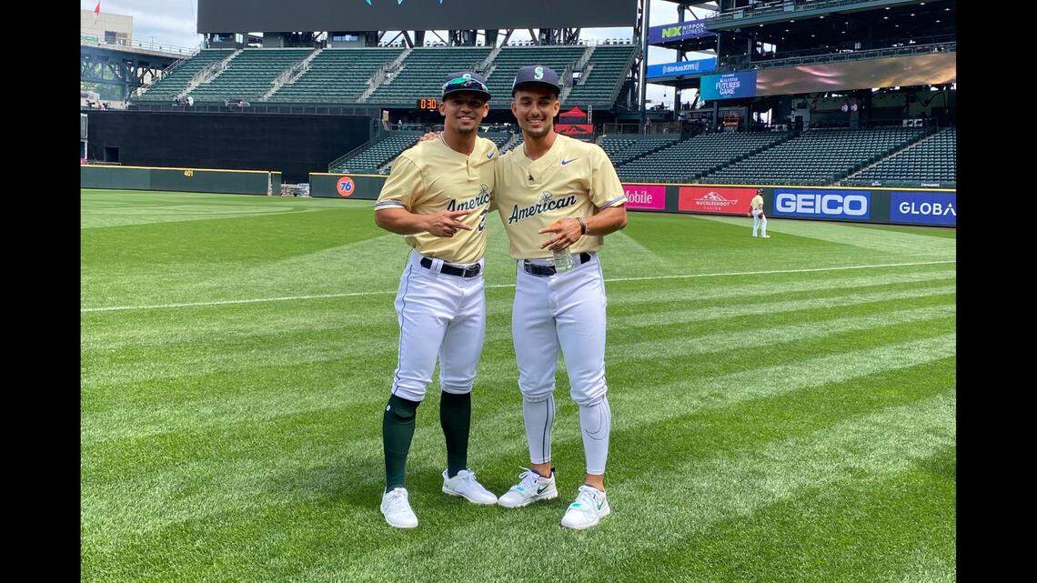 Former teammates and roommates, Ford and Clase reunite at All-Star Futures Game