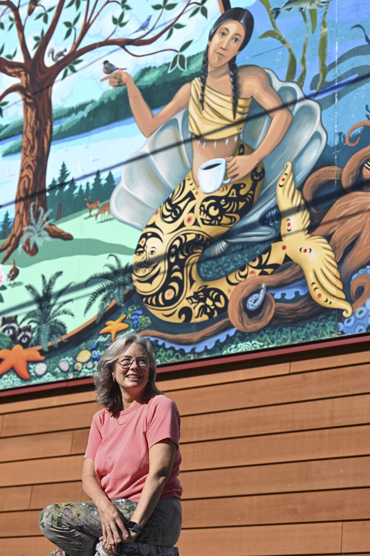 Tacoma muralist Mary Mann creates neighborhood landmarks | Tacoma News ...