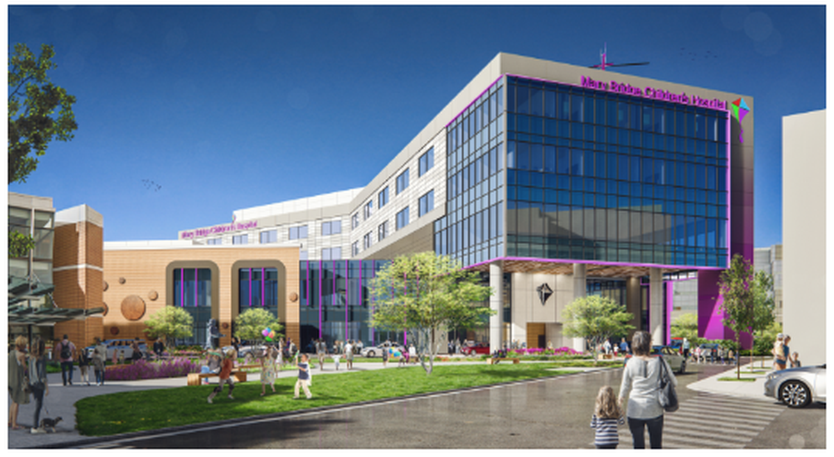 MultiCare’s Mary Bridge Children’s Hospital on Wednesday released new renderings for a pediatric campus in Tacoma, now set for completion in 2026.