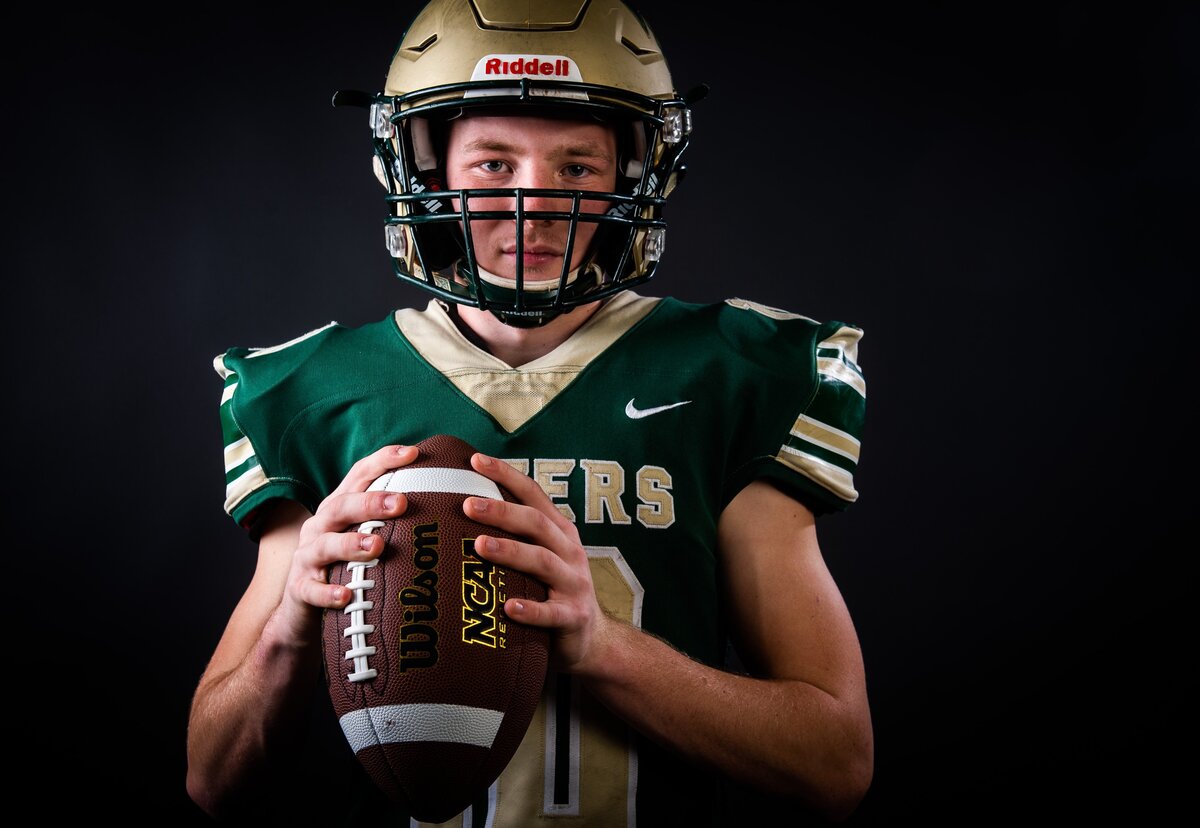 Timberline’s Hunter Campau photographed at the Tacoma News Tribune in Tacoma, Wash., on Sunday, Dec. 2, 2018.