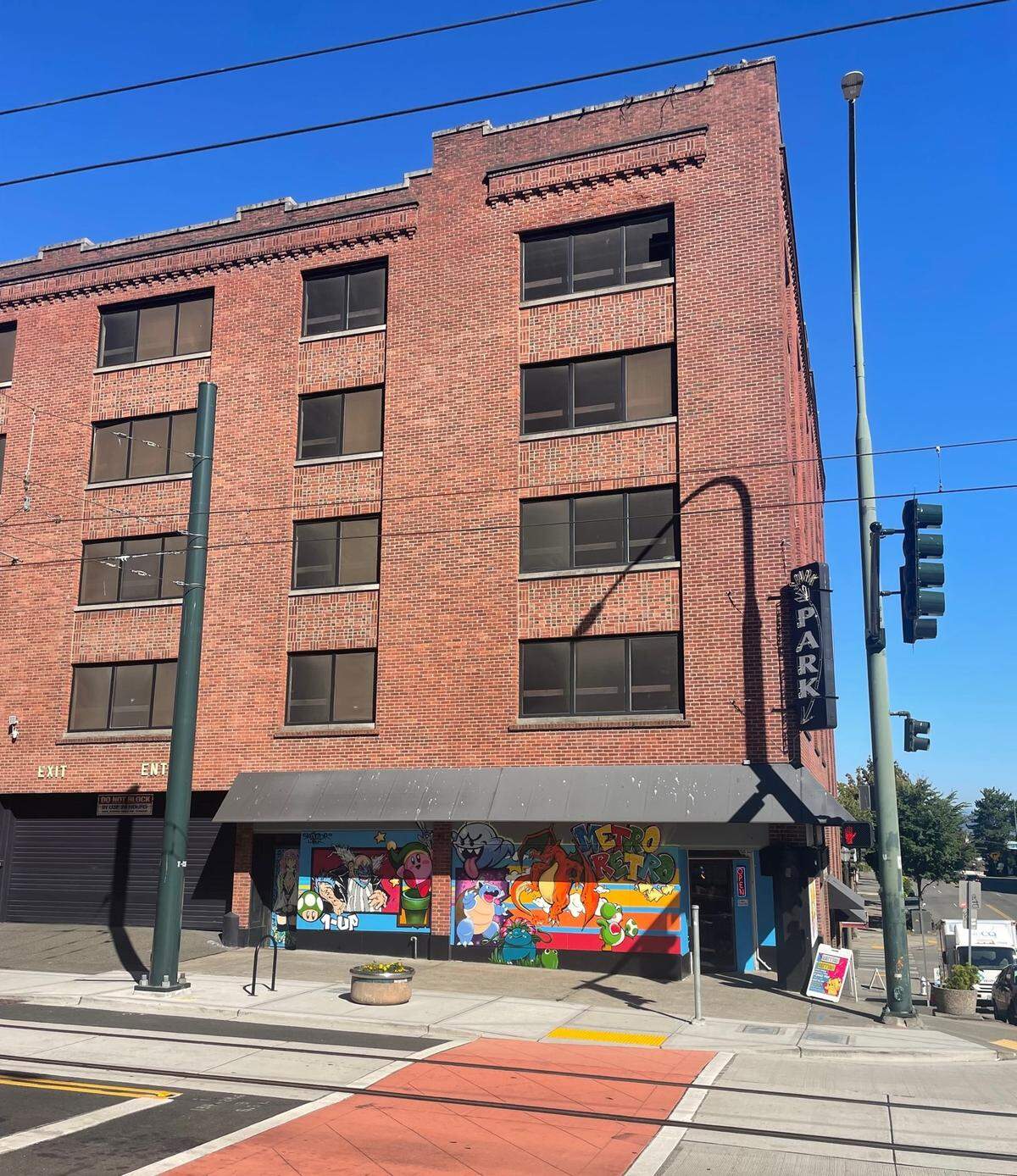 A view of the Spark Park building Sept. 14, 2023, in Tacoma. The developer of Old City Hall, Eli Moreno, has purchased the site, about a block from OCH, for just over $3 million.