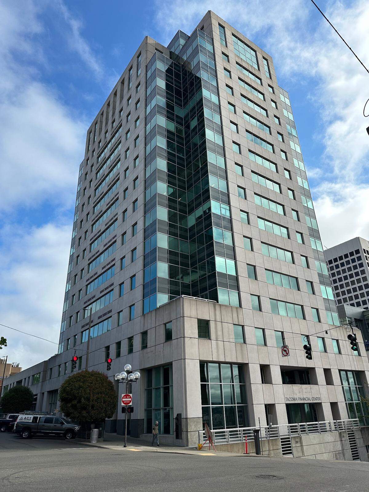 An exterior of the Tacoma Centre, 1145 Broadway, June 28, 2023.