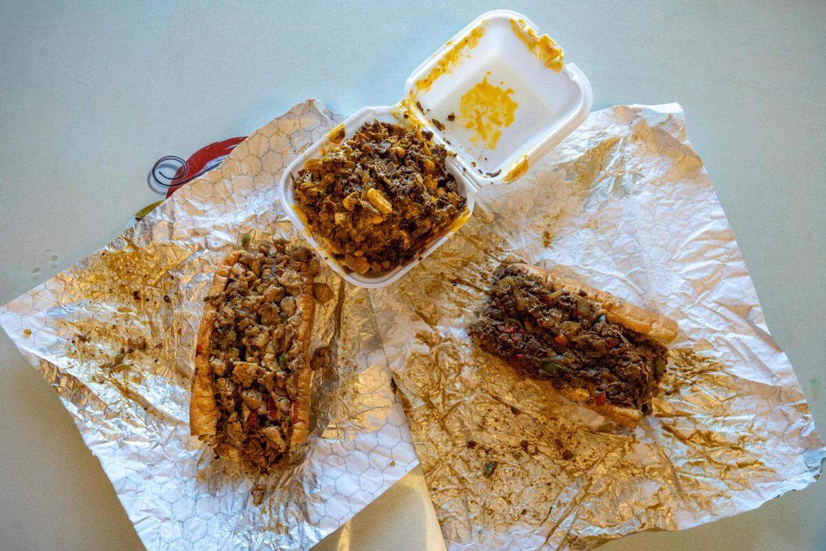My Philly in Tacoma serves a streamlined menu of cheesesteaks or chicken and cheese, available with peppers and onions or without, with white American cheese or Cheez Whiz. Seasoned fries piled with cheesesteak meat are an even messier side dish.