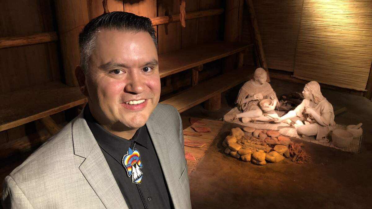 Michael Finley is the new tribal liaison at he Washington State Historical Society in Tacoma.