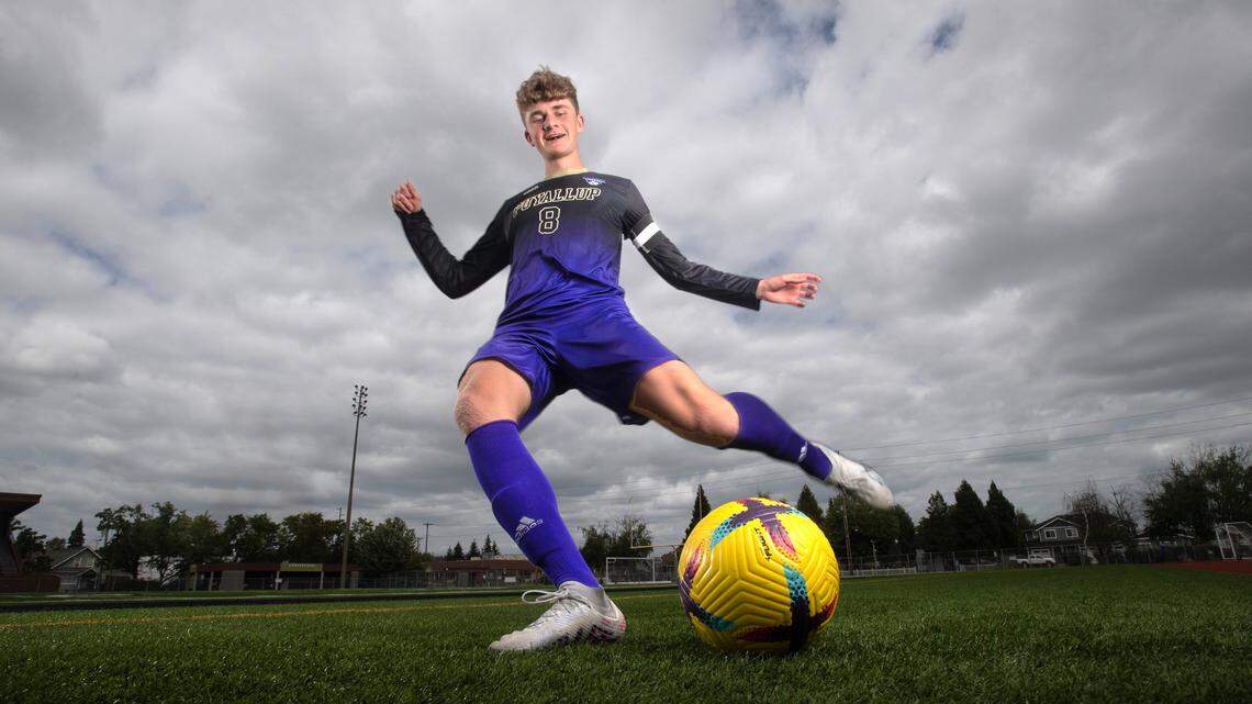 Puyallup’s Dean Williams is The News Tribune’s All-Area soccer player of the year