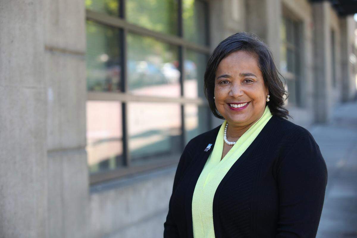 Victoria Woodards is running for re-election to mayor of Tacoma in the 2021 election.