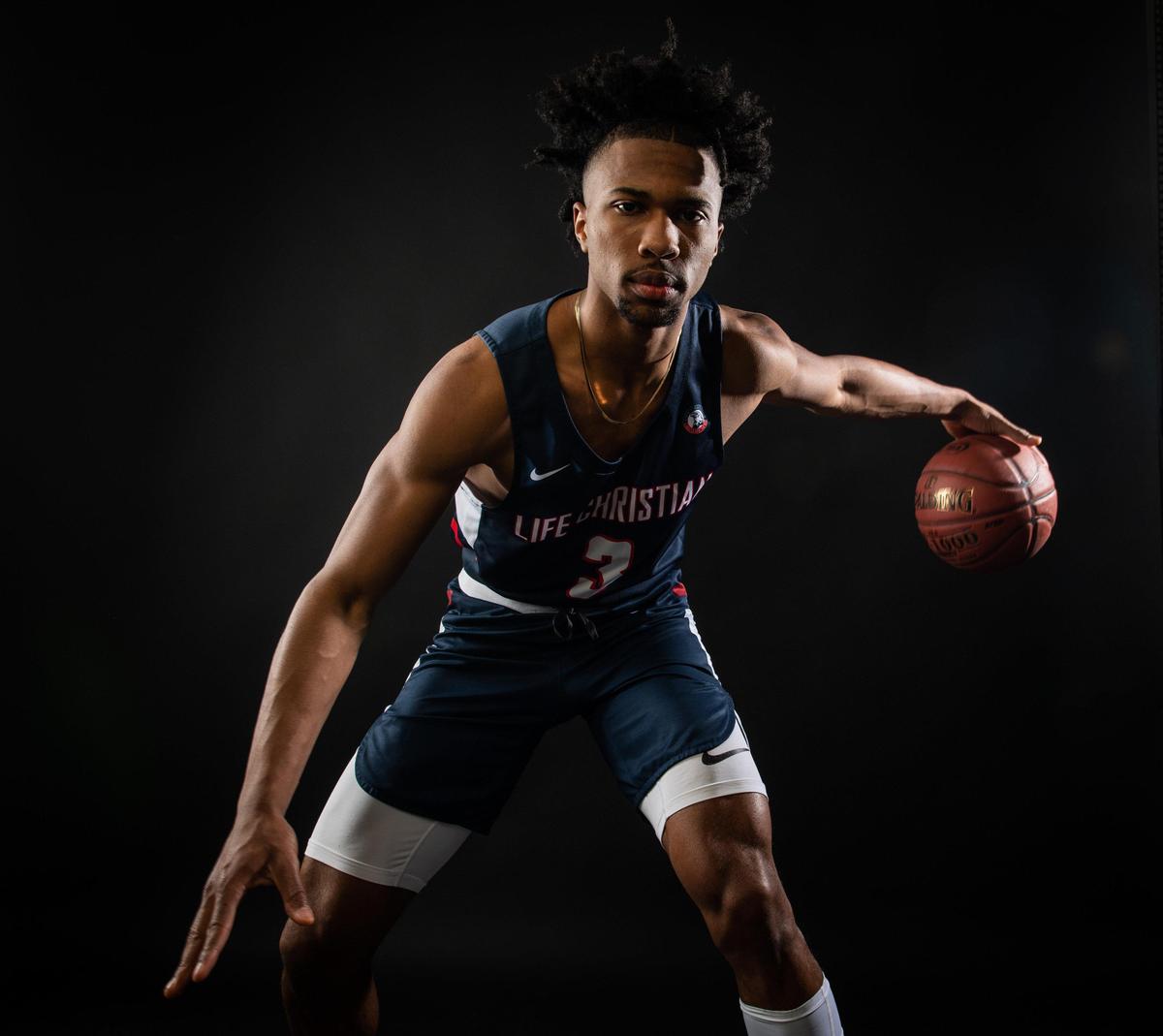 Life Christian’s Omari Maulana photographed at the Tacoma News Tribune in Tacoma, Wash., on Sunday, March 15, 2020.