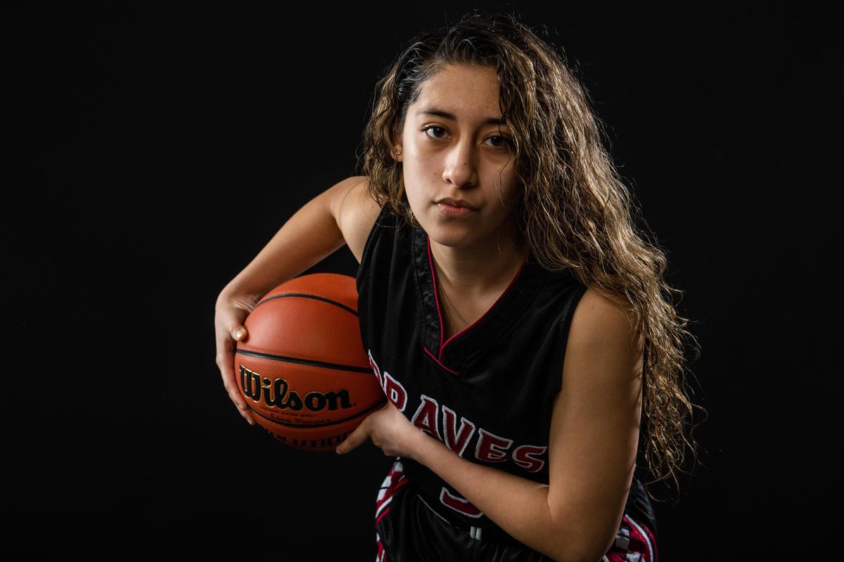Bethel’s Esmeralda Morales photographed at the Tacoma News Tribune in Tacoma, Wash., on Sunday, March 15, 2020.