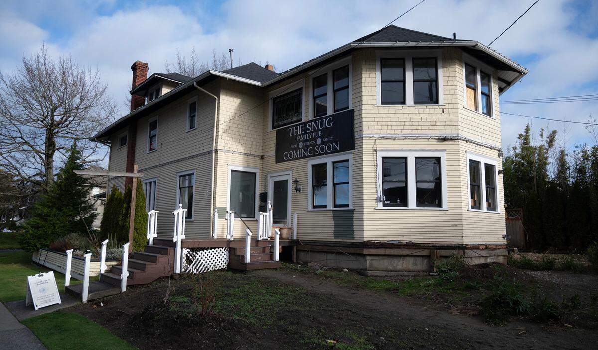 The future home of The Snug Pub shown on Wednesday, Dec. 18.
