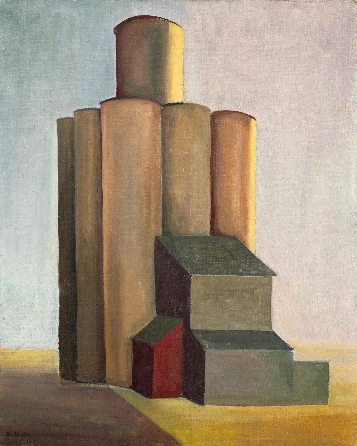 An untitled painting by B.L. Hyde.