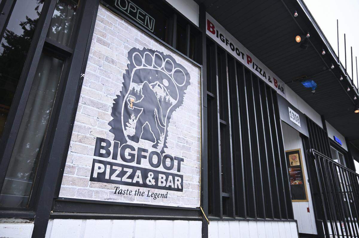 Bigfoot Pizza and Bar is pictured on Friday, March 6, 2026, in Tacoma, Wash.