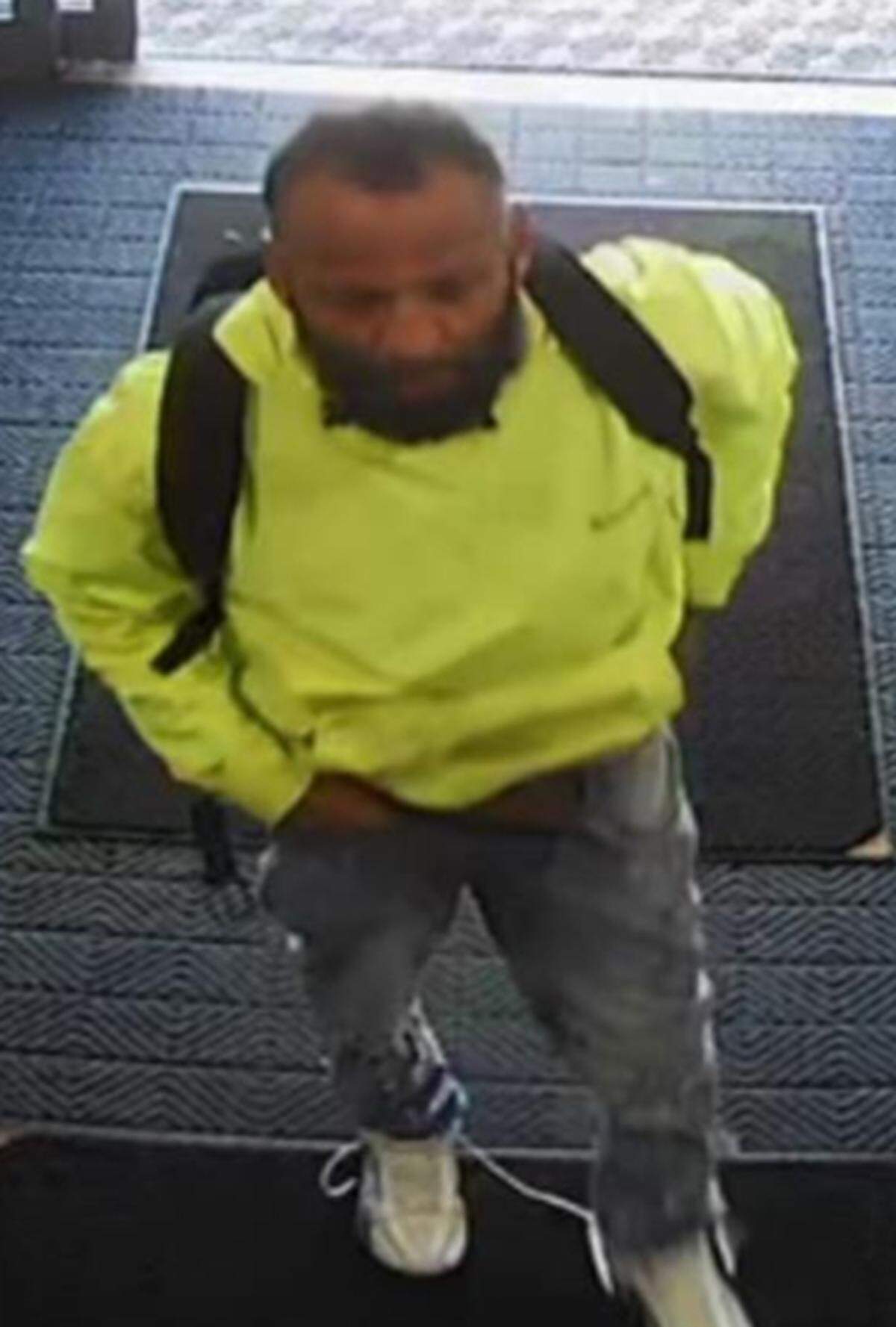 A new picture was released of a suspect sought in a recent Harborstone Credit Union robbery in Puyallup.